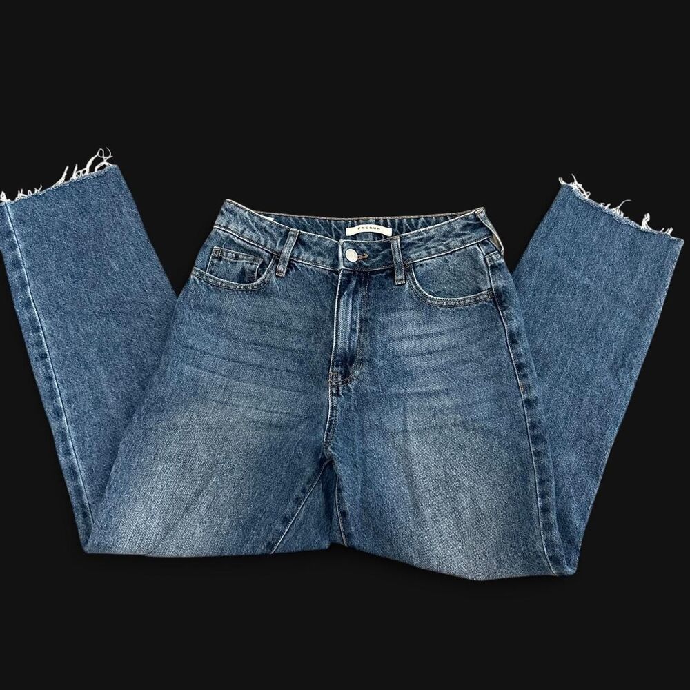 Pacsun Women's Blue and Navy Jeans